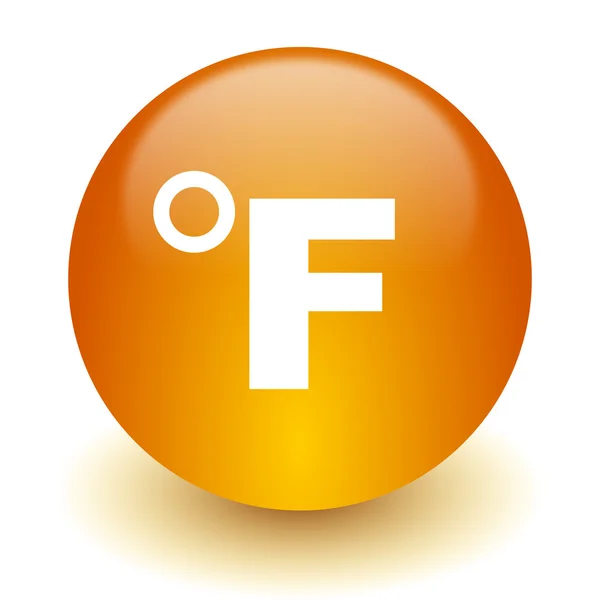 Fahrenheit icon — Stock Photo, Image