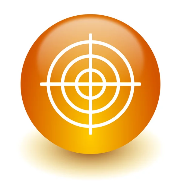 Target icon — Stock Photo, Image