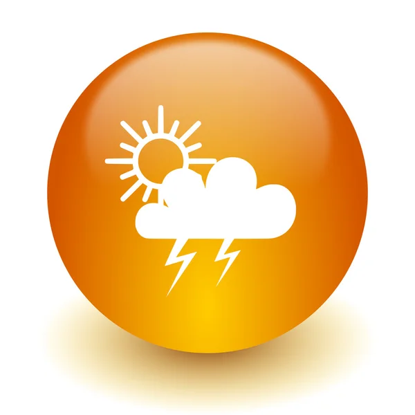 Storm icon — Stock Photo, Image