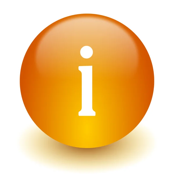 Information icon — Stock Photo, Image