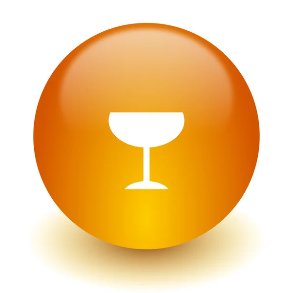 Alcohol pictogram — Stockfoto