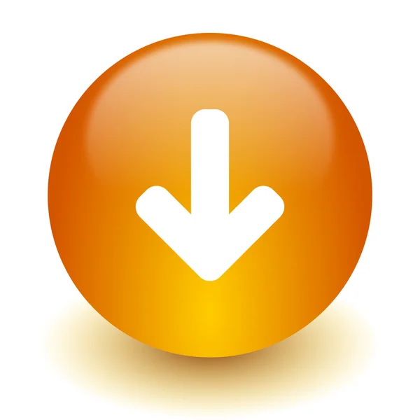 Download arrow icon — Stock Photo, Image