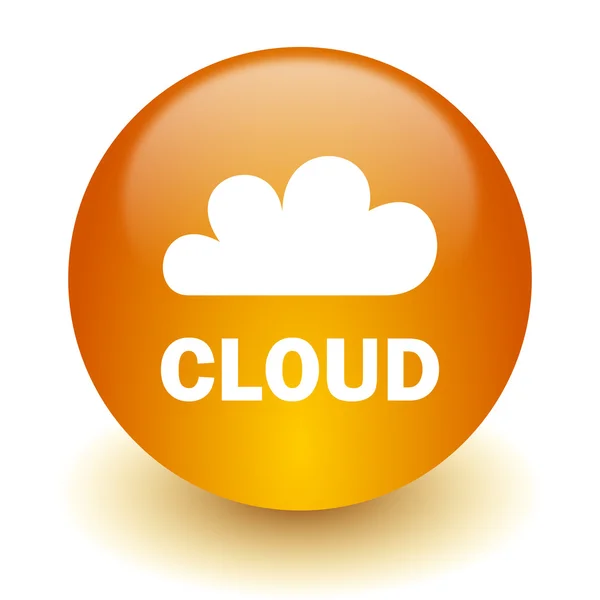 Cloud pictogram — Stockfoto