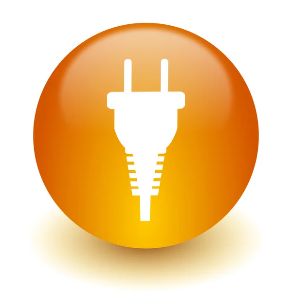 Plug icon — Stock Photo, Image