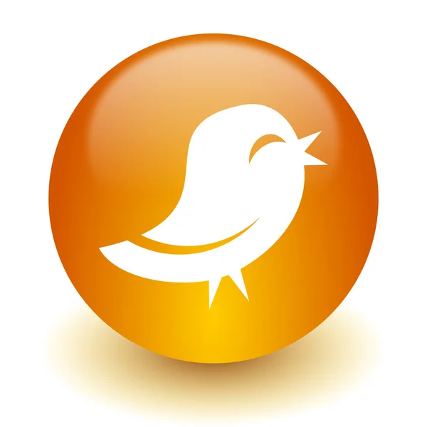 Twitter Pictogram — Stockfoto