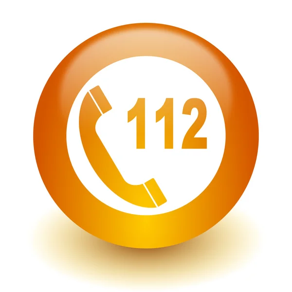 Emergency call icon — Stock Photo, Image