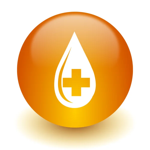 Blood icon — Stock Photo, Image