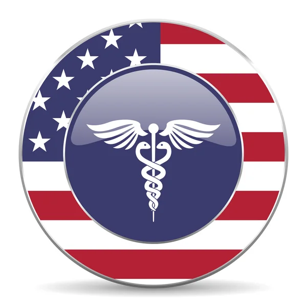 Emergency american icon — Stock Photo, Image