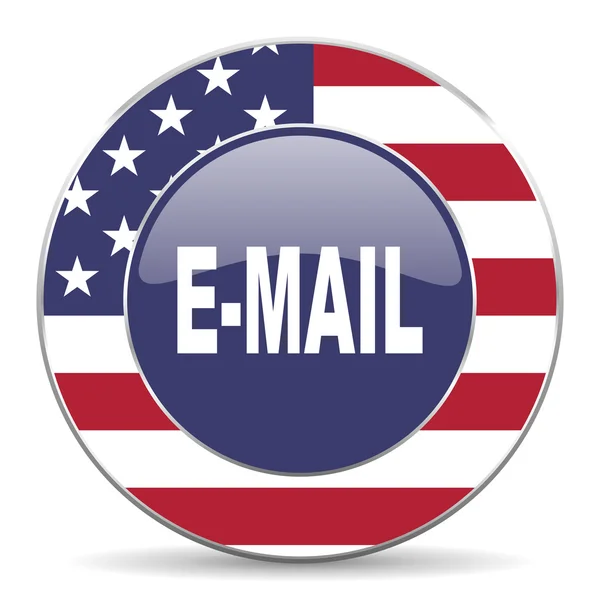 Americká ikona e-mailu — Stock fotografie