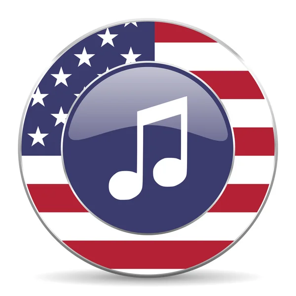 Ikona amerykańskiej muzyki — Zdjęcie stockowe