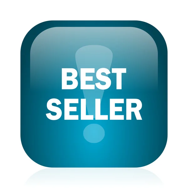 Best seller blue glossy internet icon — Stock Photo, Image