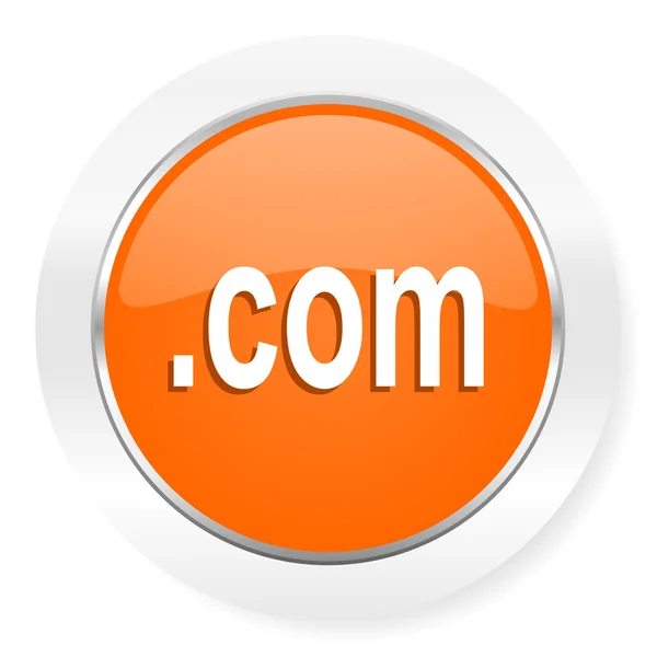 Com orange computer icon — Stock Photo, Image