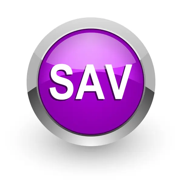SAV růžové lesklé webové ikony — Stock fotografie