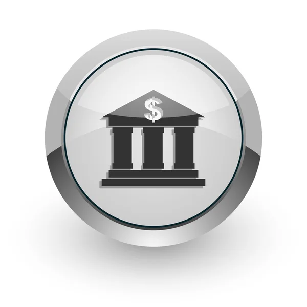 Bank internet pictogram — Stockfoto