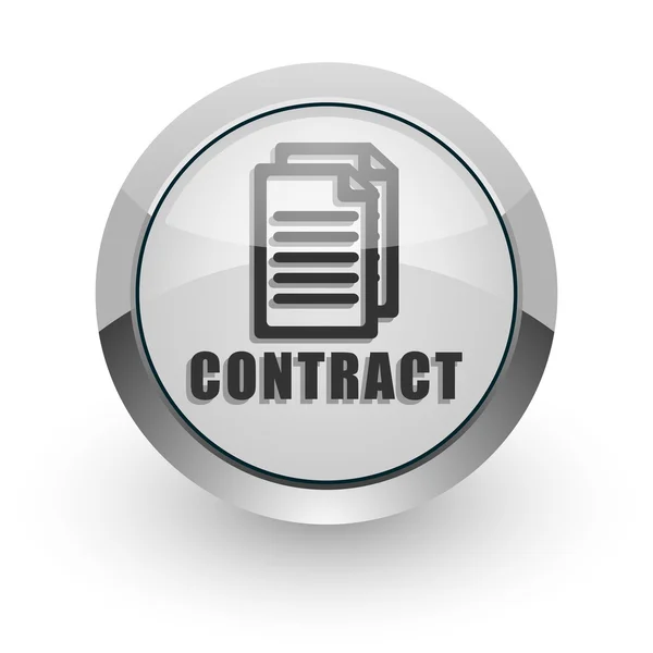 Contract internet icon — Stock Photo, Image
