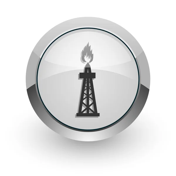 Icona internet del gas — Foto Stock
