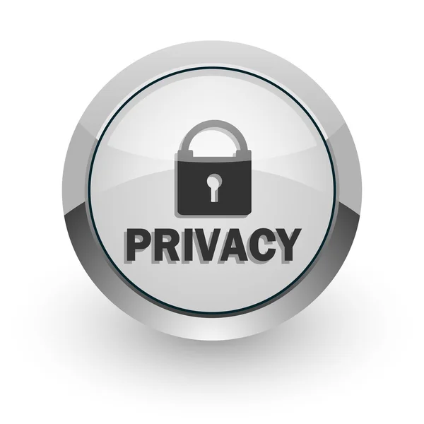 Privacidad icono de Internet — Foto de Stock