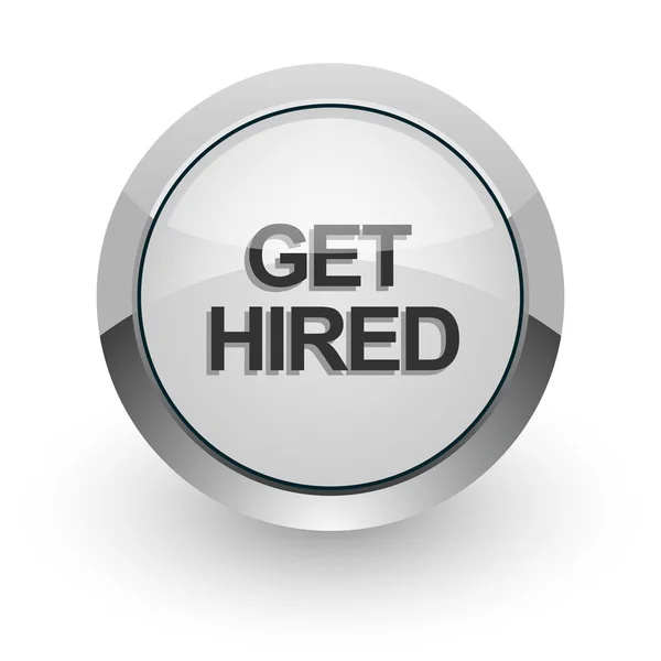 Get hired internet icon — Stock Photo, Image