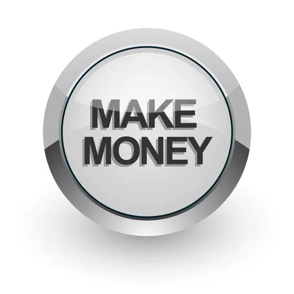 Make money internet icon — Stock Photo, Image