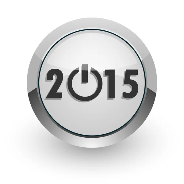 Nuovo anno 2015 icona internet — Foto Stock