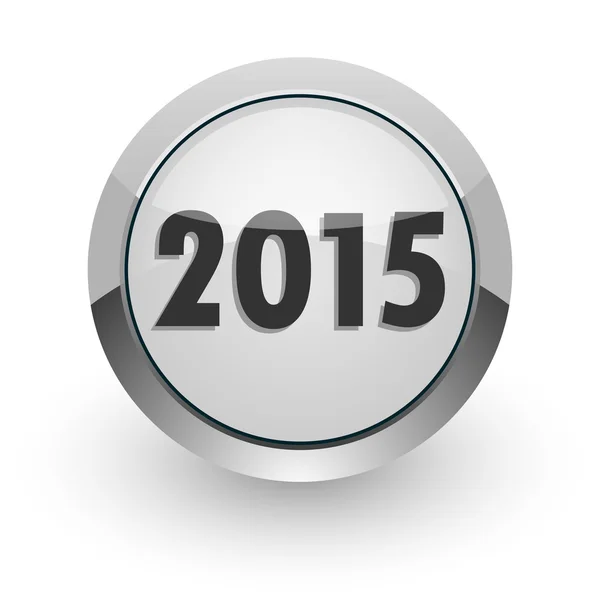 Nytt år 2015 internet-ikonen — Stockfoto