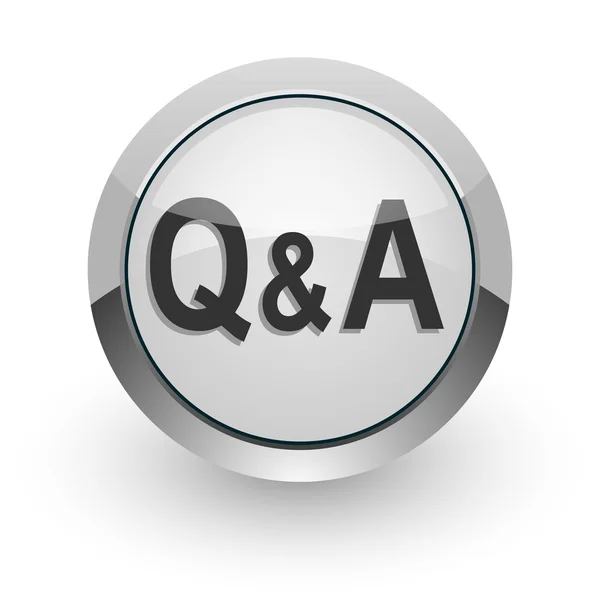 Question answer internet icon — Stock Photo, Image