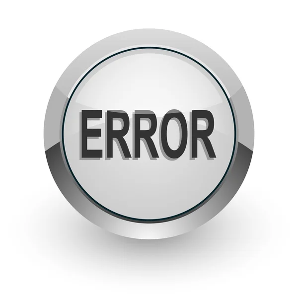 Error icono de Internet — Foto de Stock