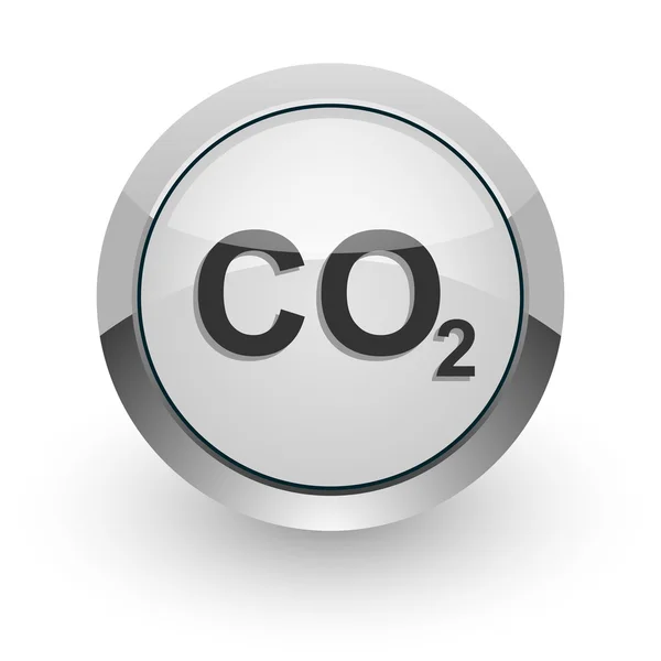 二酸化炭素インターネット アイコン — ストック写真