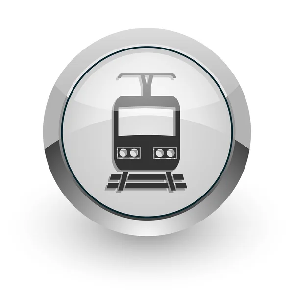 Ícone da internet trem — Fotografia de Stock
