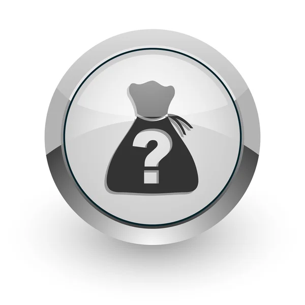 Riddle internet icon — Stock Photo, Image