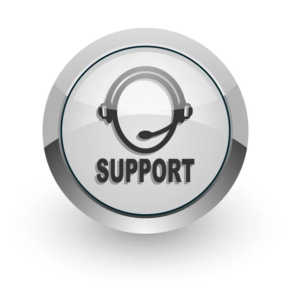 Υποστήριξη στο εικονίδιο internet — Φωτογραφία Αρχείου