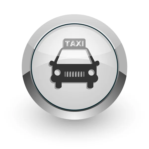 出租车互联网图标 — 图库照片