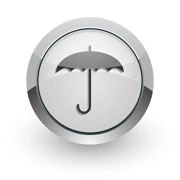 Ikona internet parasol — Zdjęcie stockowe