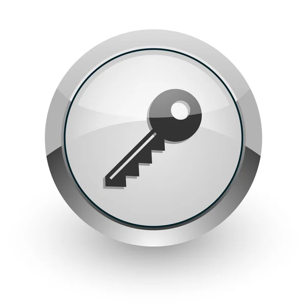 Ikona klíče internet — Stock fotografie