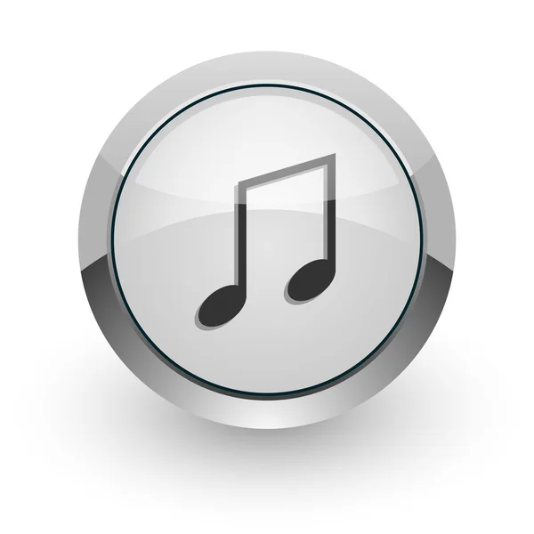 Muziek internet pictogram — Stockfoto