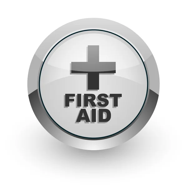 Icono de internet de primeros auxilios —  Fotos de Stock