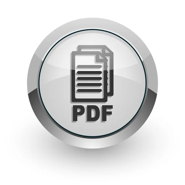 Ikona internet PDF, — Zdjęcie stockowe