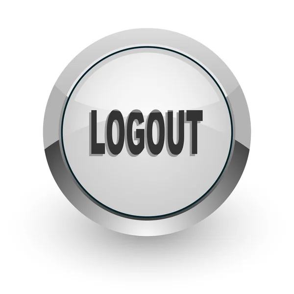 Logout internet icon — Stock Photo, Image