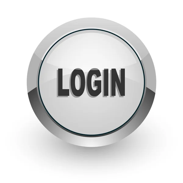 Login icona internet — Foto Stock