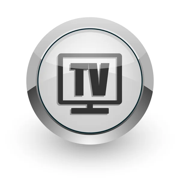 Ikona internet TV — Zdjęcie stockowe