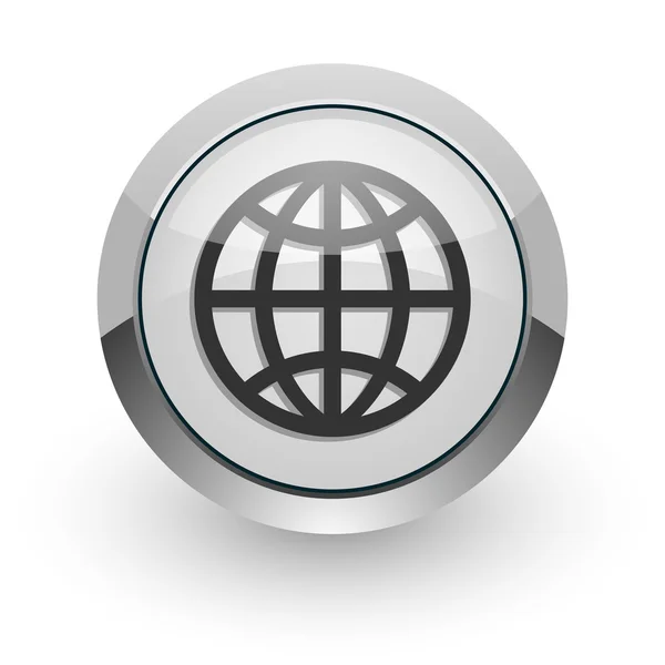 Earth internet icon — Stock Photo, Image