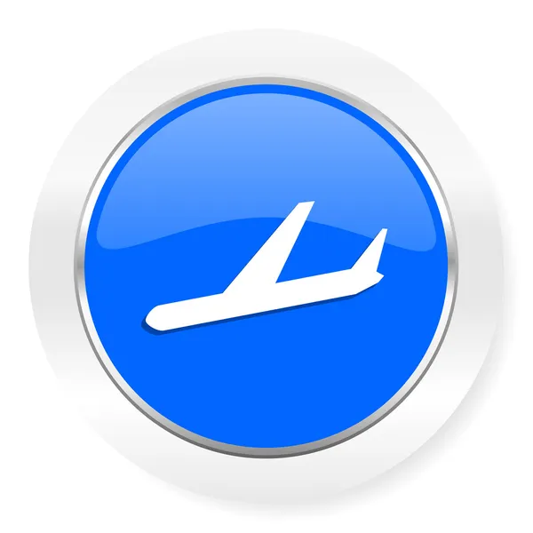 Arrivals blue glossy web icon — Stock Photo, Image