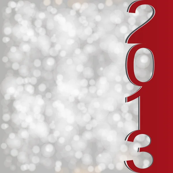 Año Nuevo 2013 — Vector de stock