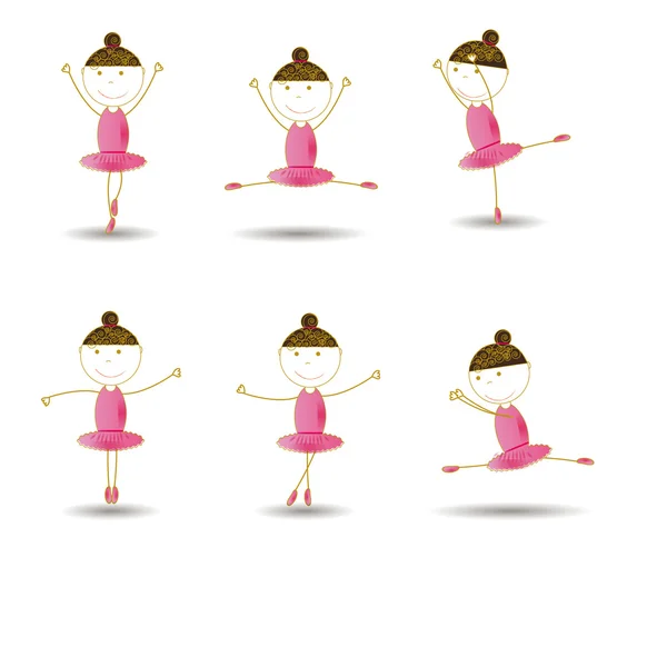 Ballerina — Stock Vector