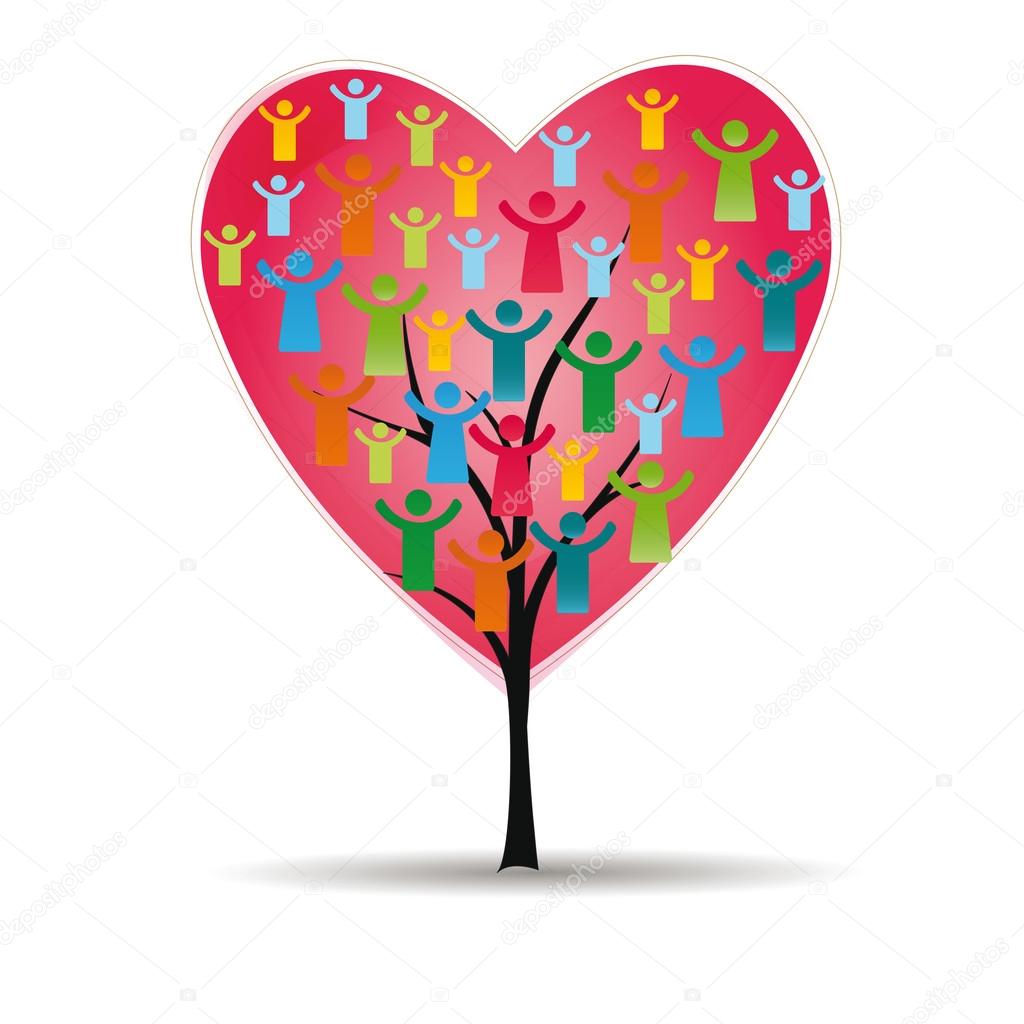 Pictograms on tree — Stock Vector © justaa #14389027