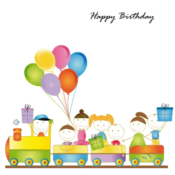 Birthday card — Stock Vector