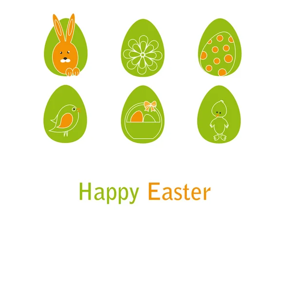 Easter card — Stock Vector