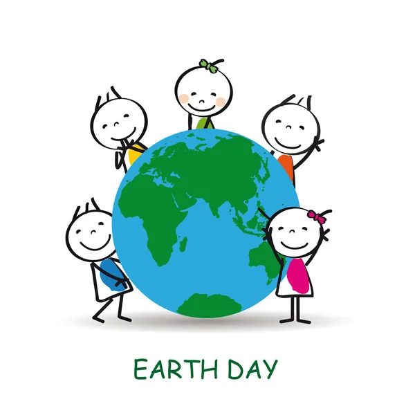 Earth day — Stock Vector