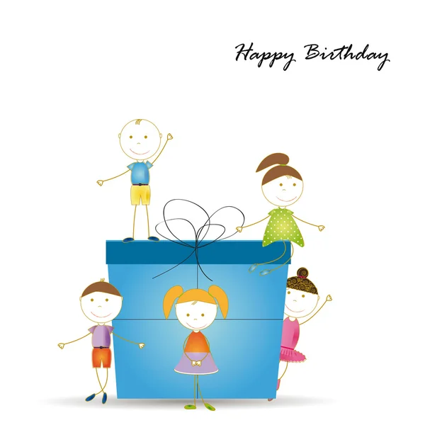 Birthday card — Stock Vector