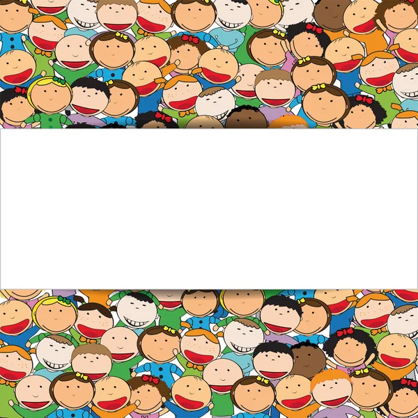 Kids background — Stock Vector